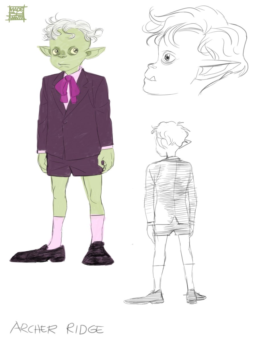 MonsterShake1's tweet photo. Archer Ridge
5
Male
English
Half-Orc, Half-Giant

Abused by his mother
Has constant nightmares
Hugs from his father, Sterling, always makes everything better
Always sleeps in the same bed as his father
Calls Katrin Uncle Patty

#art #artshare #manga #oneshot #monsterboy #orc https://t.co/ZOJ8s6EK3e