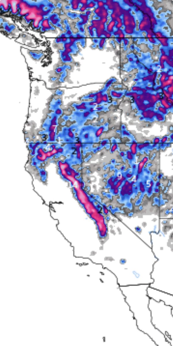 jason61987's tweet image. Saturday April 18, 2026, 6:30 PM: A potent late-season storm turning back the clocks to February in April just wild! Fresh powder 12 - 42 inches of Sierra‘s this upcoming week. #Winterisback #CAwx April 21 - 25, 2026 @SnowPalsDotOrg ❄️❄️