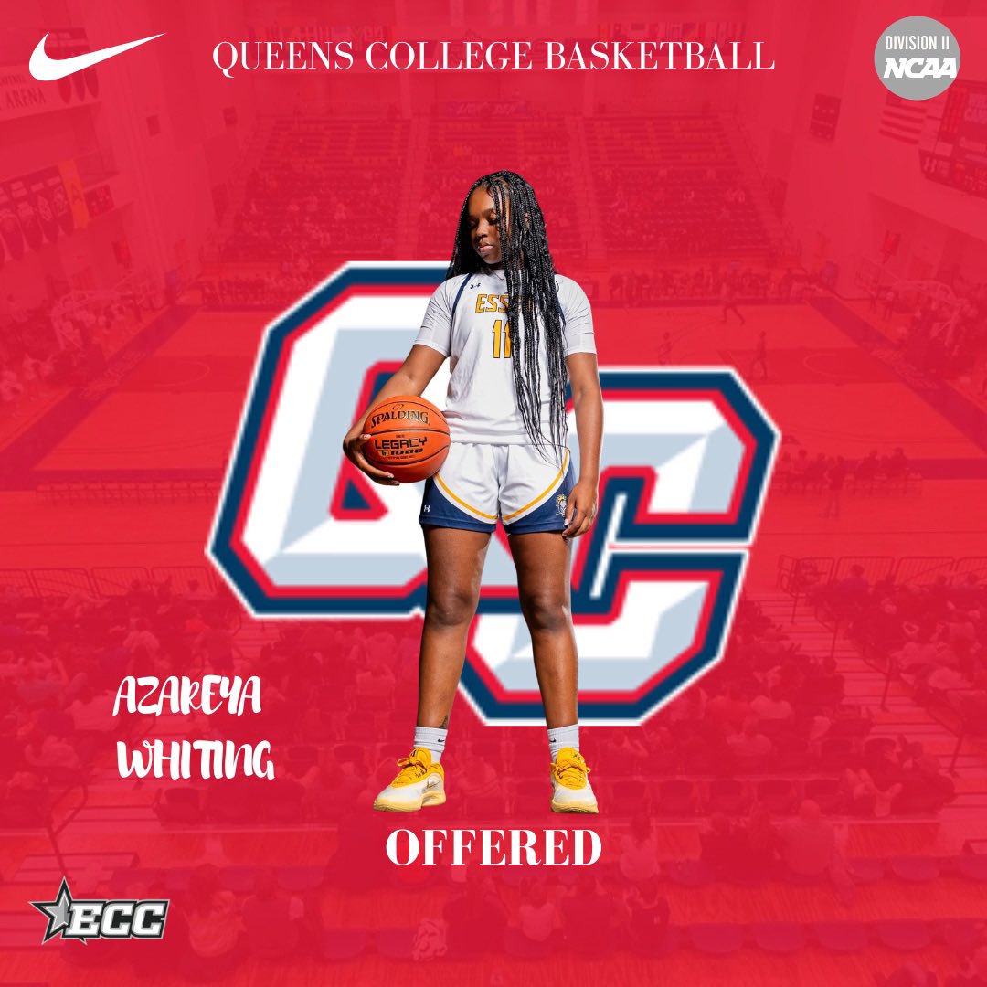 AzareyaWhiting's tweet photo. Blessed to receive an offer from Queens College! https://t.co/k3iGCN7DJZ