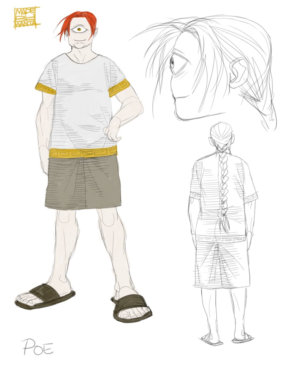 MonsterShake1's tweet photo. Edgar-Poe Baines
25
Male (Cis)
Bisexual (M 50%, F 50%)
Welsh
Cyclops
Cooking Club

ADHD
Talkative
Bounces his leg to stim
Loves cooking and cleaning
Good friends with Neo, possible more than friends?

#art #artshare #boyslove #harem #manga #oneshot #monsterboy #cyclops https://t.co/Tv3DNuC6wS