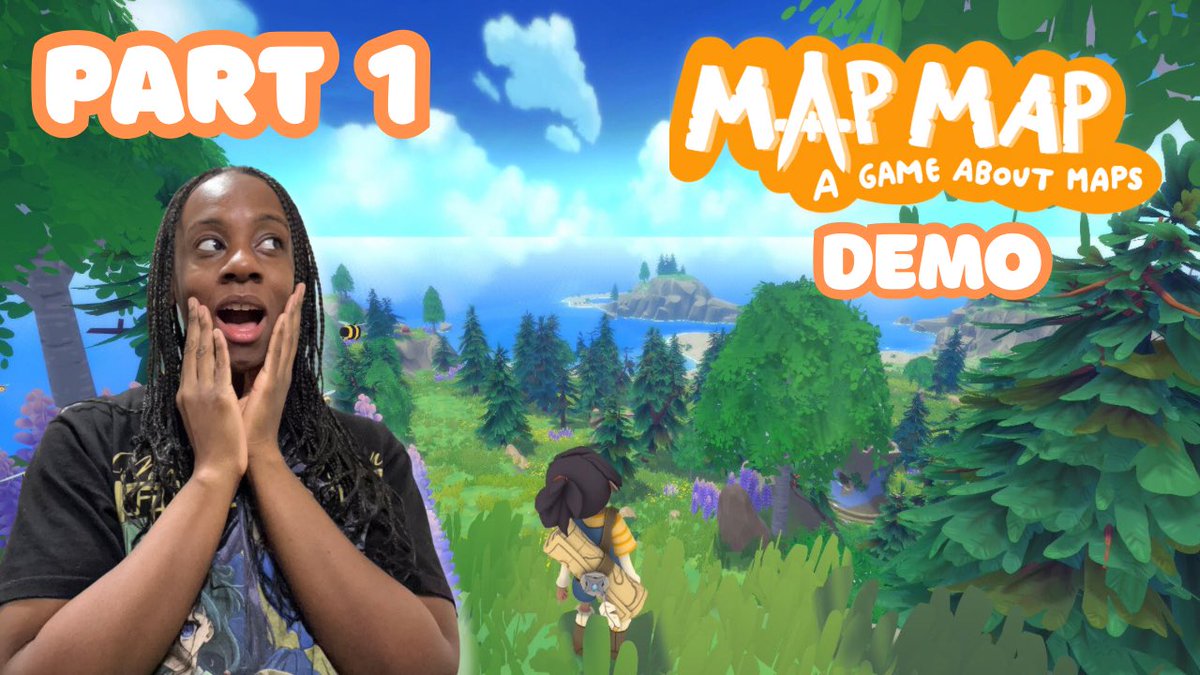 aqua_empress's tweet image. Heyy Aquamariners, cozy game adventures is back, check out @pipapogames ‘s Map Map-A Game About Maps demo over on my YouTube channel! 🗺️🧭📍#Indiegame #YouTubeGaming 

🔗: youtu.be/DSag7Yy2zts