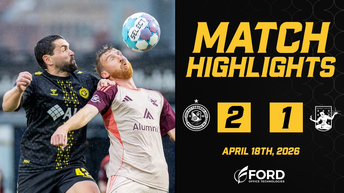 Pittsburgh Riverhounds SC tweet media