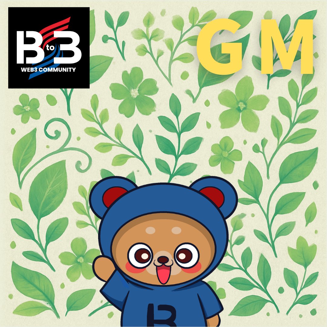 rz32g's tweet image. おはようございます🥰 
みなさま今日もhappyな一日を🍀
新緑がキレイな季節🌱

＠B_to_3 #NFTs #Web3Community
