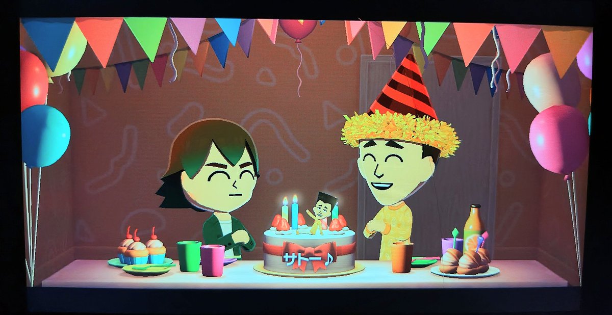 今日はサトーの誕生日だよ🎂