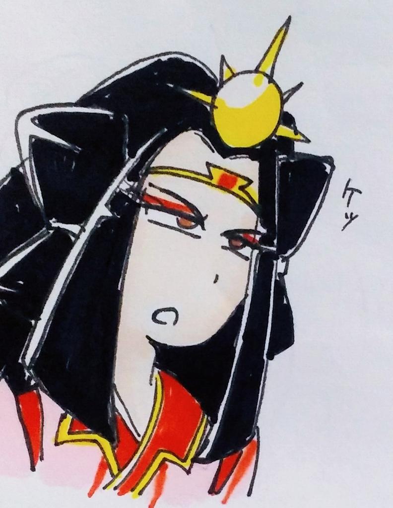 「斜線…自キャラには場合によっては入れなくなったなぁ。版権にはほぼ入れるけど。 ミ」|bael38のイラスト