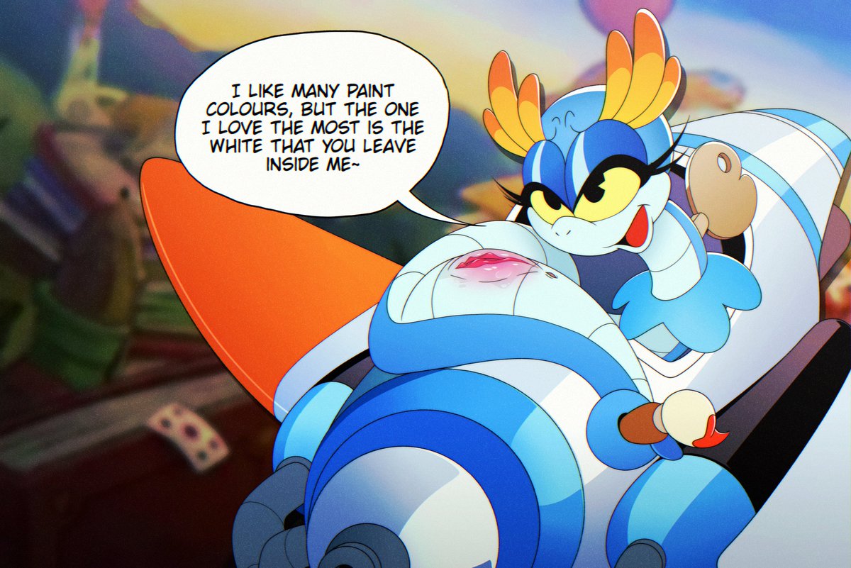 Naomi from Acecraft.

I couldn't resist drawing her! I love the design, it's so beautiful! I love her!🐍💙