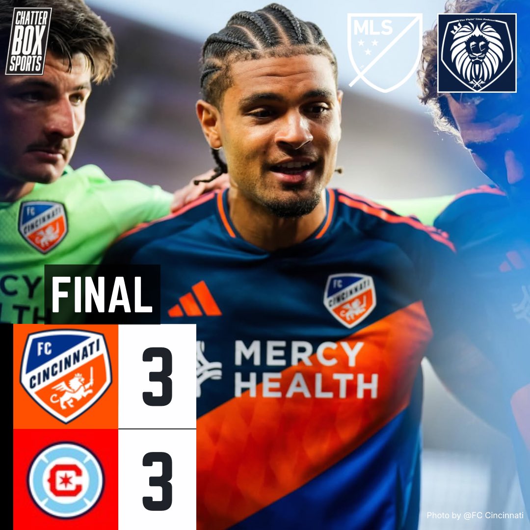 Flyinlionpod's tweet image. Wasn’t the prettiest match. Again. But FC Cincinnati fight back and get another point at home. Need that energy they showed at the end all match. We go again next week at home😤

Thoughts?

#fccincinnati #allforcincy