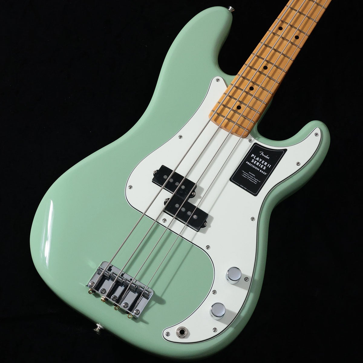 ishibashichamz's tweet image. 【ベースフロア新品情報】

FENDER MEXICO / Player II Precision Bass Maple Fingerboard Birch Green(重量:3.80kg)

御茶ノ水本店にて5/31まで期間限定！店頭＆通販にて該当商品をお買い上げの方にAria製初心者セットをプレゼント！※詳しくはベースフロアまで。

#fender