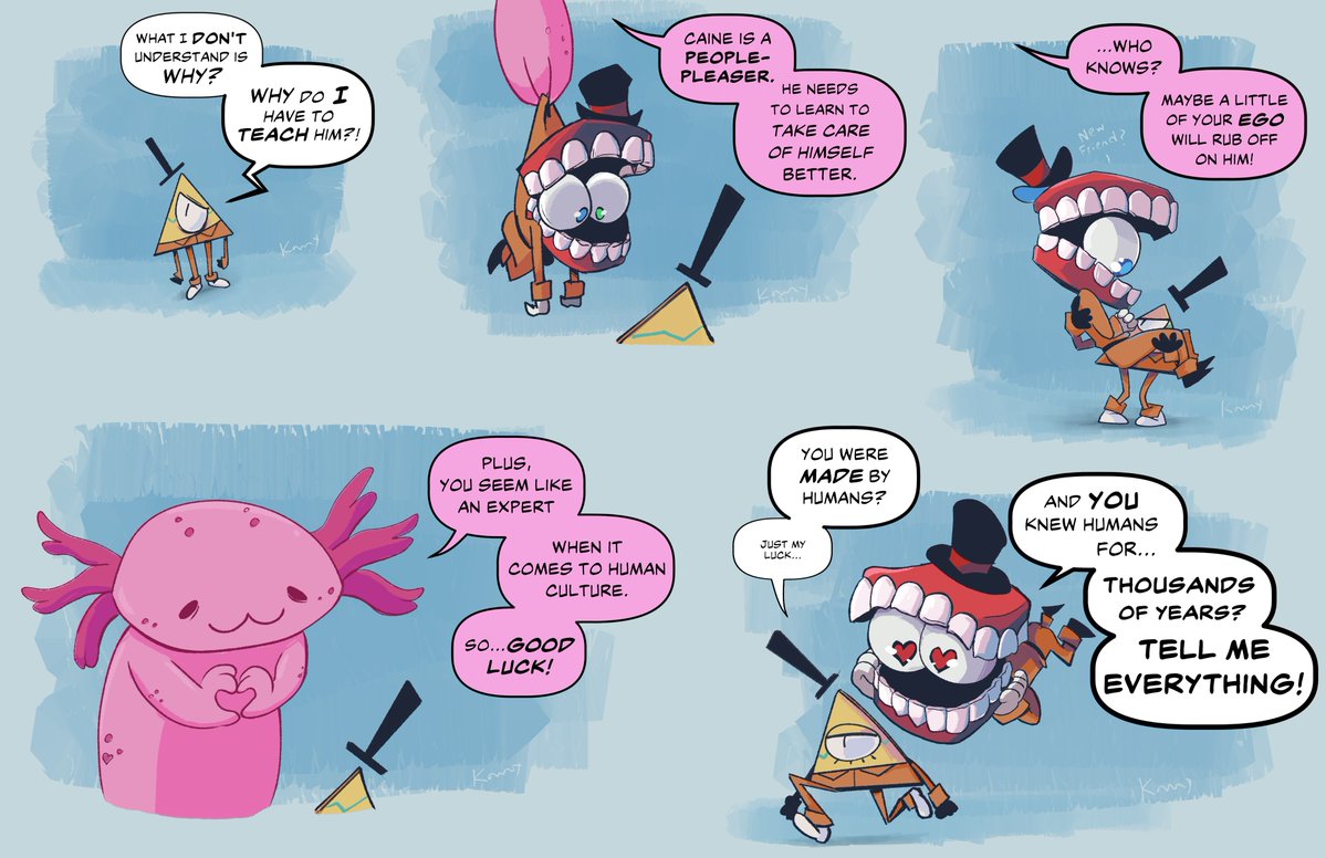 Kamy Draws OPEN FOR WORK tweet media