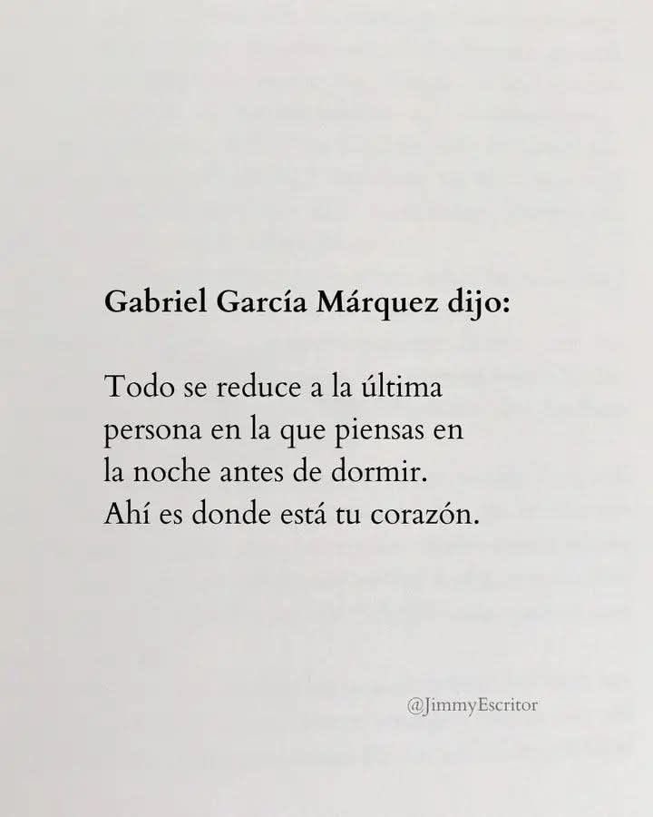 La última persona…