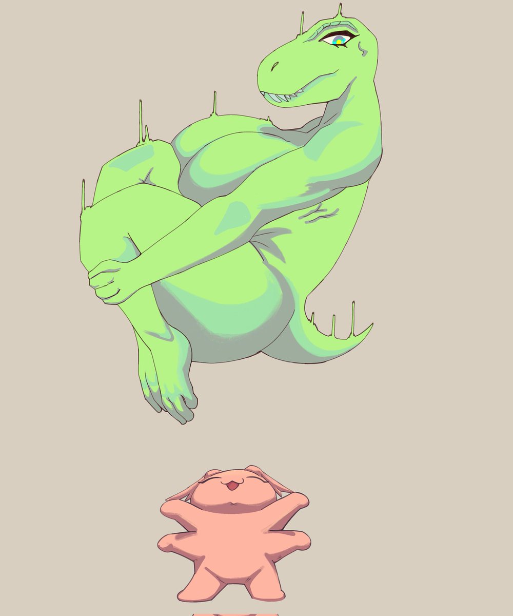 Jezlez1's tweet image. Están lloviendo dinomamus
#scalie #nsfw #dinosaur