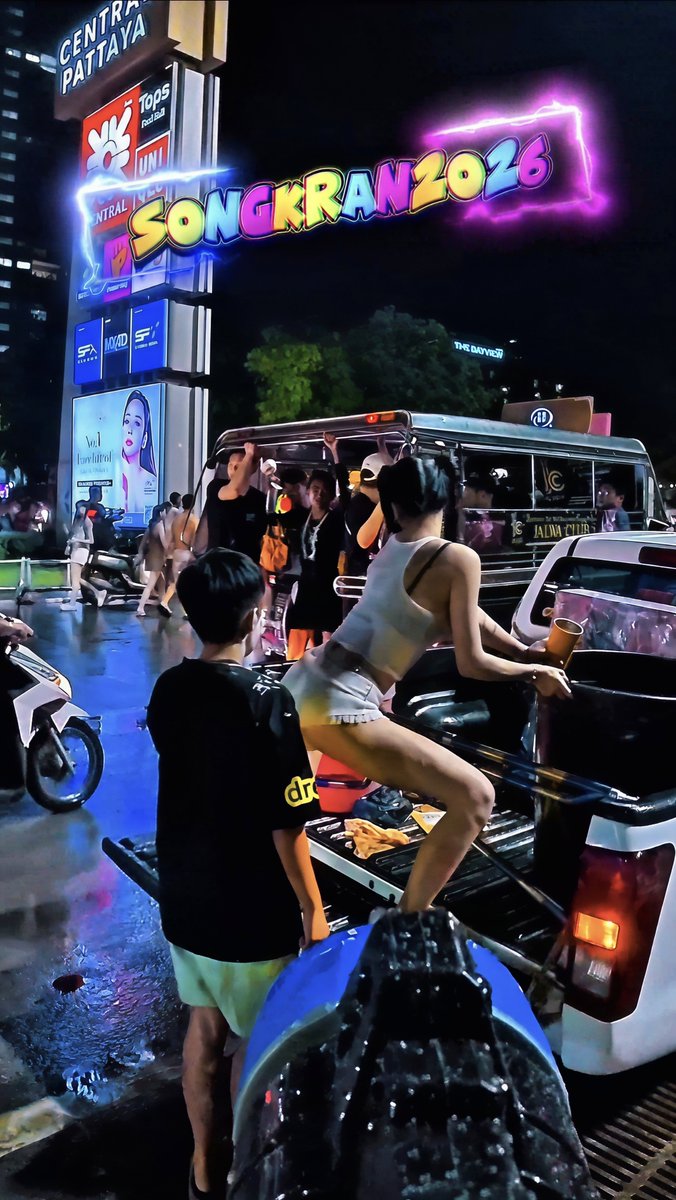Pgrimaldy69's tweet photo. https://t.co/MU9Rh2S3cY

Songkran 2026 Pattaya😜💦 https://t.co/SU6QKCnXNA