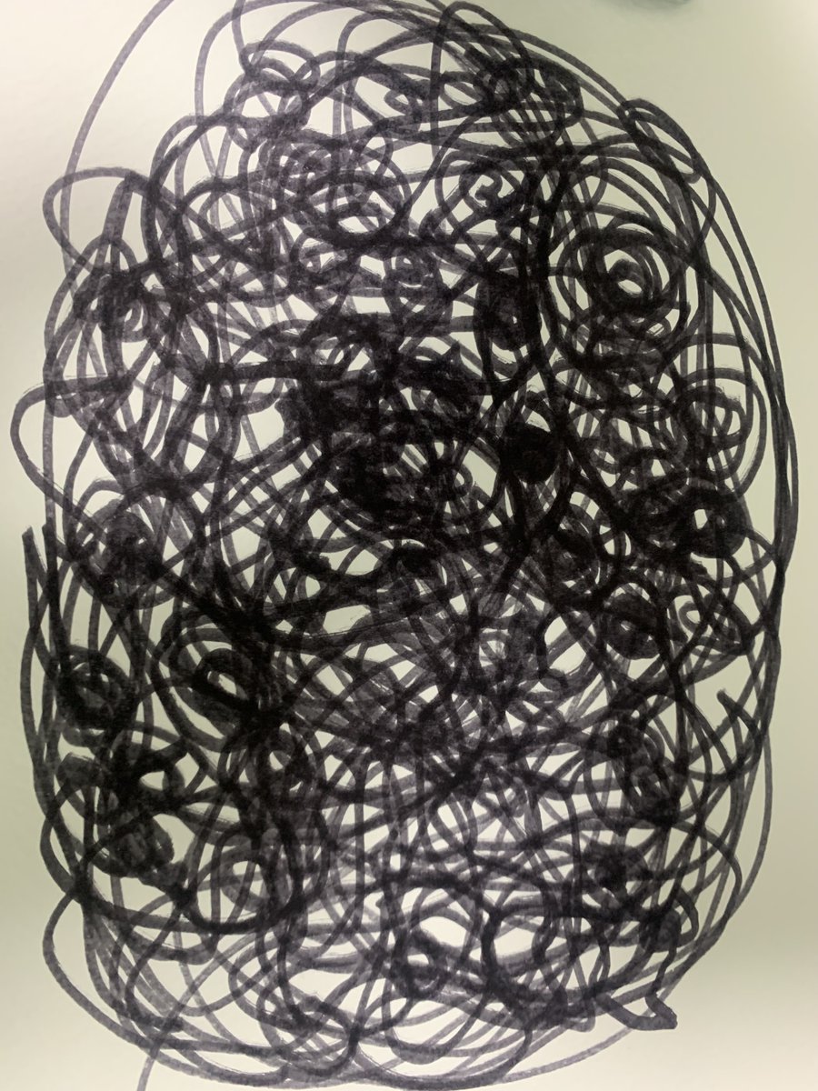 PsychovskyArt's tweet image. I’m going crazy, even after death. #darkart #Psychofsky #ink #creepy