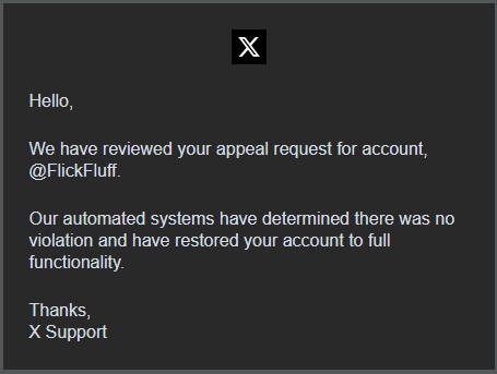 FlickFluff's tweet photo. Your automated systems are fucked up still not coming back here n not continuing my premium - follow my bluesky instead for future posts <3 

https://t.co/3pmiTu4NlK https://t.co/NlWtFt10dx