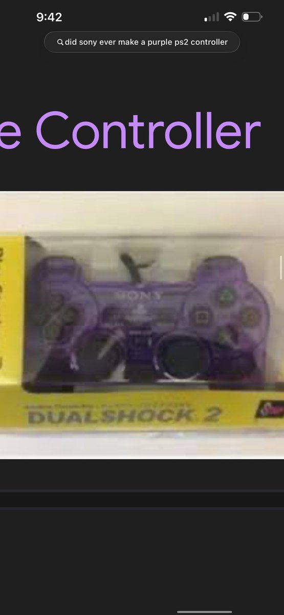 Deimos9119's tweet image. Can any Japan bros point me in the direction of an atomic purple #ps2 controller? Like this one? I really want one for my collection! I will pay for one in good condition! #playstation