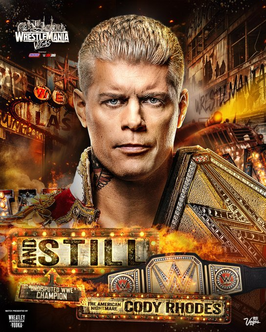 Cody Rhodes is STILL your Undisputed WWE Champion #WrestleMania