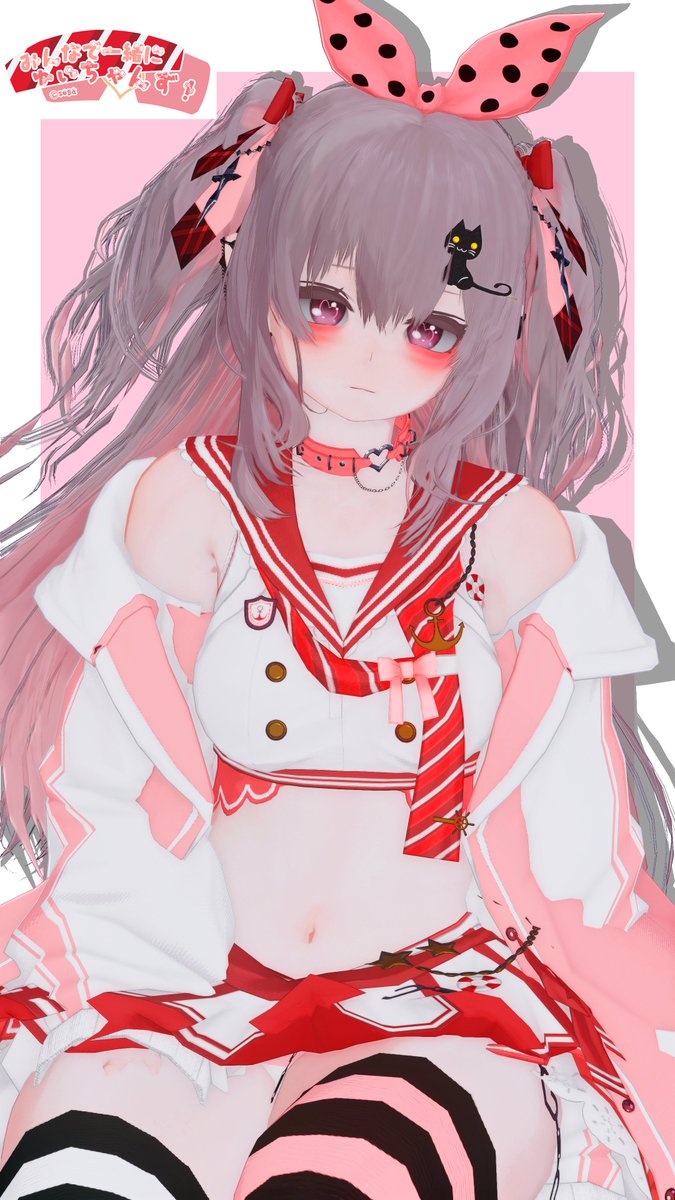mthelle55's tweet photo. LILINがオリジナルロゴ作ってくれたよ～|⩊･)ﾉ⁾⁾
リボンまみれでかわいくてうれC👏
#PSO2NGS_SS https://t.co/Nw04BfkPPe