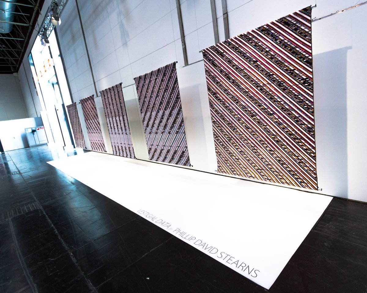 pixelform's tweet image. Vestigial Data

1. FOUND003 FILE0001 XAE 121RGB 383px 02 - Tapestry
2. Installation View - Perspective

phillipstearns.com

#textileart #tapestry #dataivz #algorithmicart #processing #phillipstearns