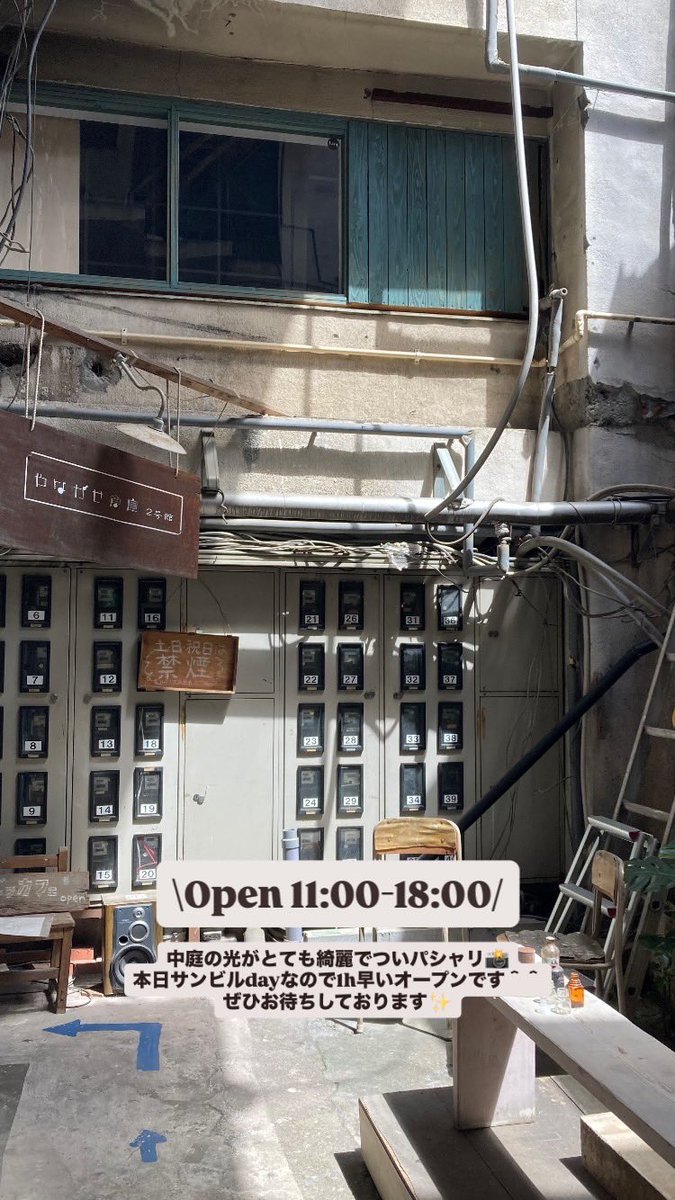 \Open 11:00-18:00/

久しぶりにサンビル出勤でルンルンなスタッフです🎶
暖かく過ごしやすい季節なので、私もあとでお散歩しようと思います🚶‍♀️笑