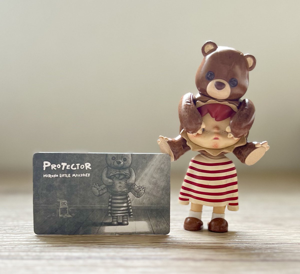 やっと手に入れれたよ。

HIRONO いたずらっ子シリーズ
PROTECTOR🐻