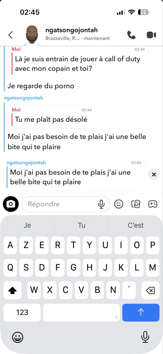 Lucasleon15150's tweet image. Zéro respect #snap