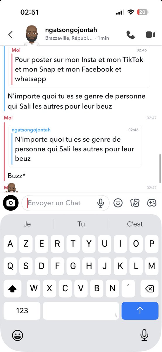 Lucasleon15150's tweet image. Zéro respect #snap