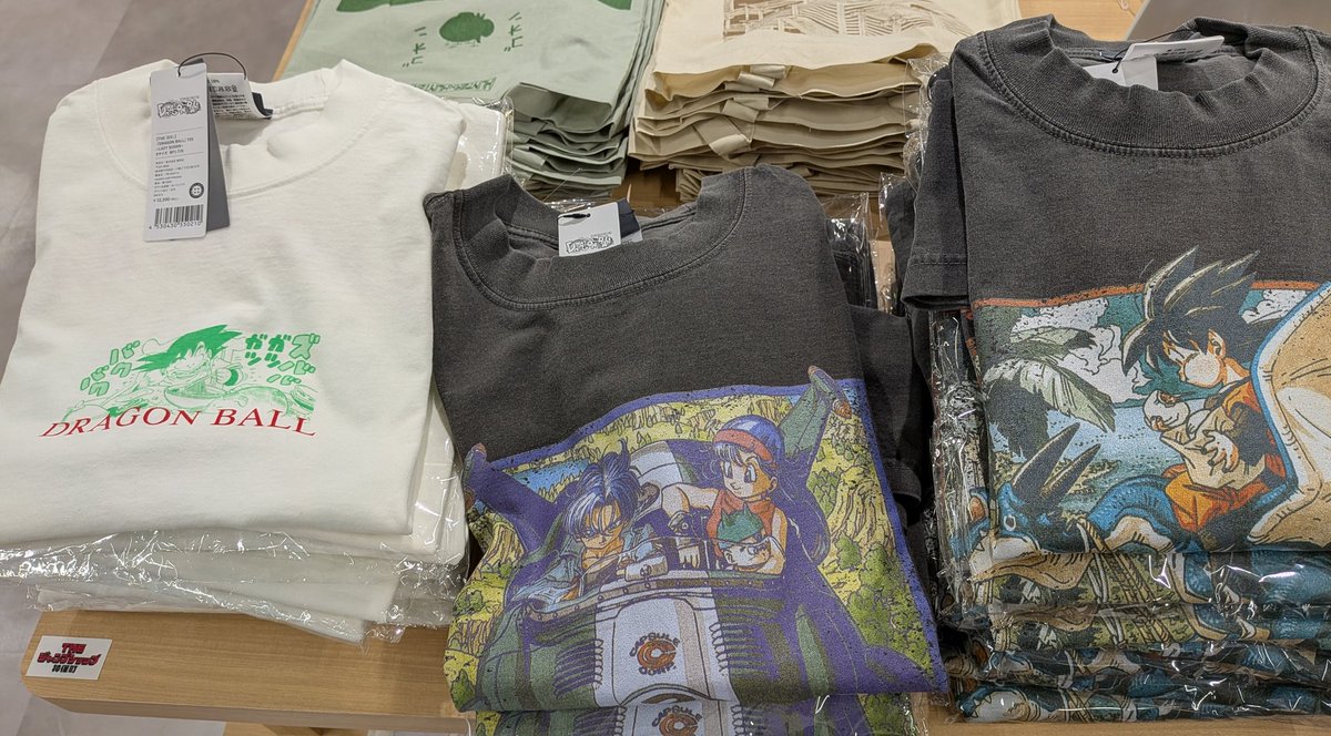 THEジャンプショップのドラゴンボール アパレルやっぱり良い