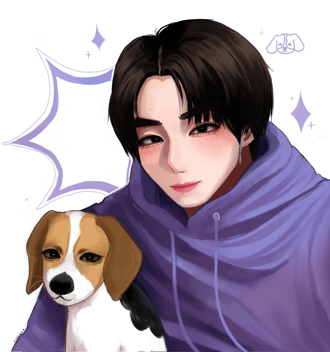 #xiaojun #wayv #wayvfanart 🐶💜