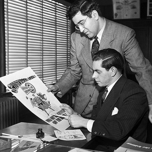 TammiMinoski's tweet image. #OTD 1938: Created in #Cleveland by writer Joe Siegel and artist Joe Shuster, the character #Superman first appeared in the comic book 'Action Comics #1'. The issue dedicated 13 pages to the origin story of Superman. ohiohistory.org/origin-story-t…… #PopCulture #SupermanDay