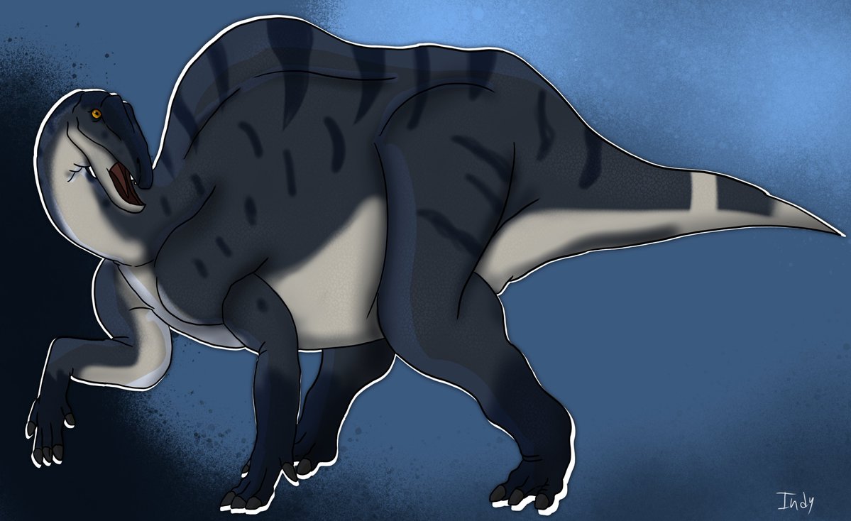 IndragonSaur's tweet image. Ouranosaurus

#digitalart #artistsonTwitter #Dinosaur #PaleoTwt
#art #ArtTwt #digitalartists #Paleoart #Ouranosaurus #Iguanodontidae #dinoTwt