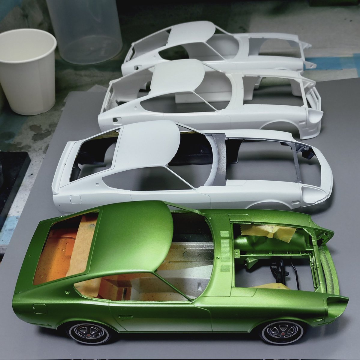 RrKseWnze182842's tweet image. 分裂して増殖しました

#TAMIYA
#240ZG
#240Z
#StreetCustom
#めっちゃスローペース