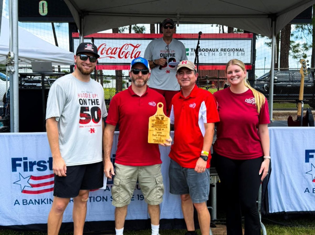 HuddleUpNSU's tweet photo. 8th ANNUAL HUDDLE UP! ON THE 50 TAILGATE COOK-OFF DSC Dredge takes 1st Place! https://t.co/V0XfAQ353h