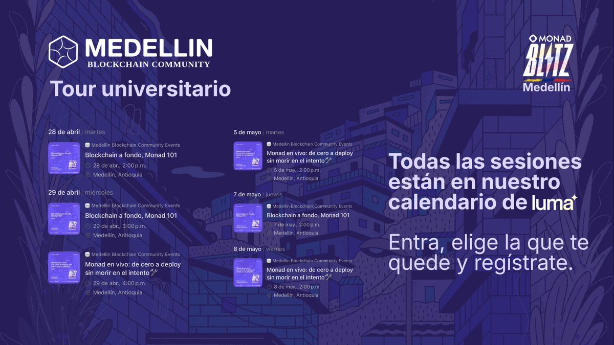 Medellín Blockchain Community 💐 tweet media