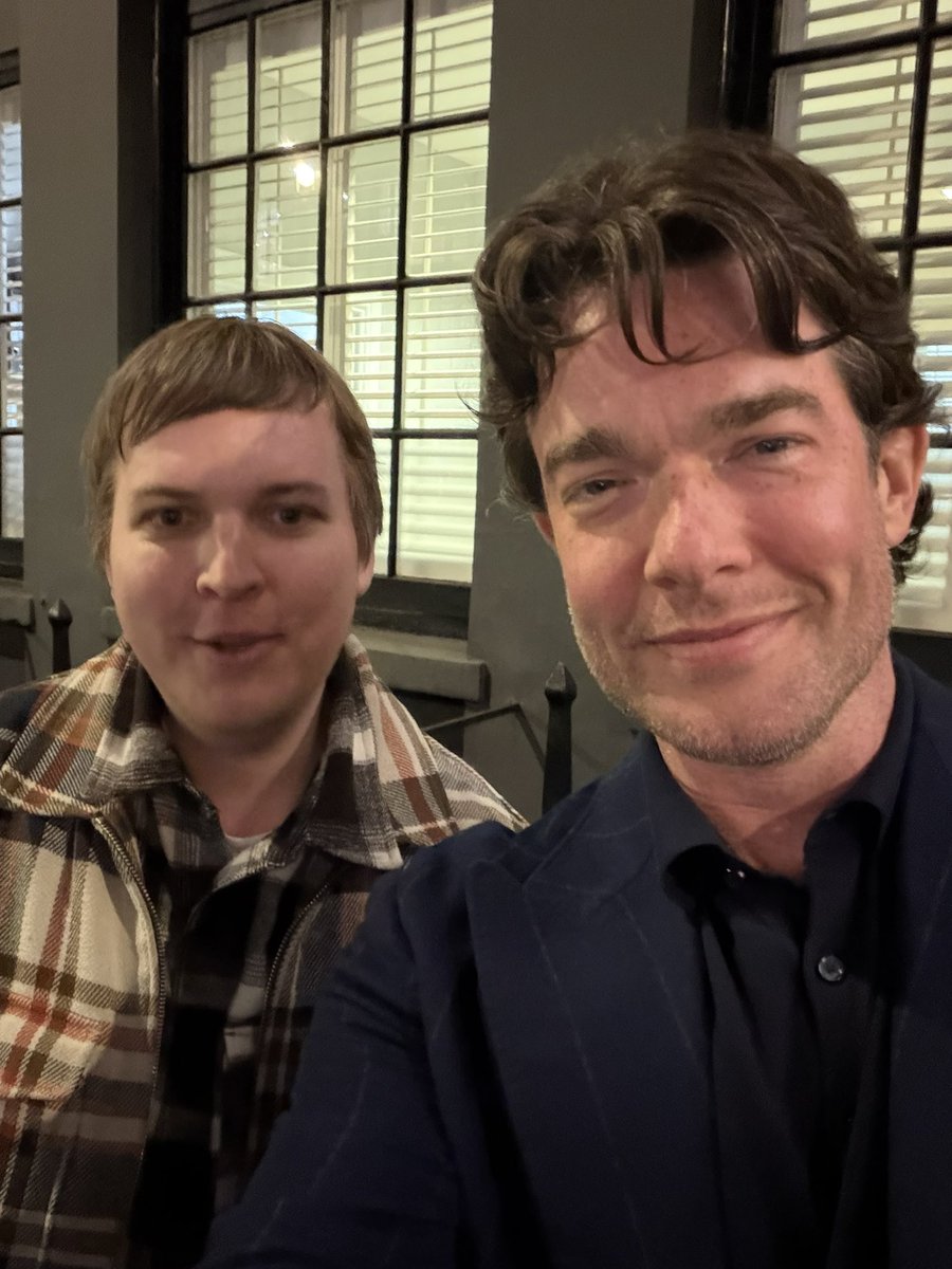 Cameron17Harris's tweet photo. What a stand up guy, an incredible evening of comedy 🫶 @mulaney https://t.co/qhe34sUTX5