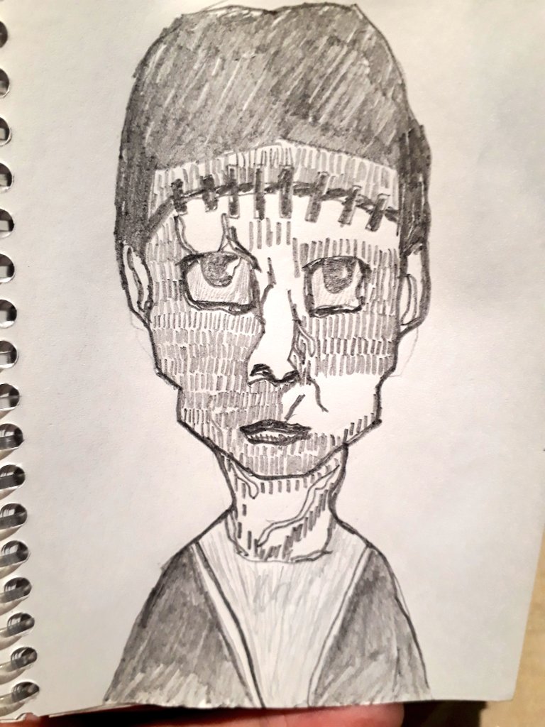 Lord_Colossi's tweet image. Frankenstein (The Bride!)

#frankenstein 
#christianbale 
#franky 
#thebride 
#hoŕrormovies