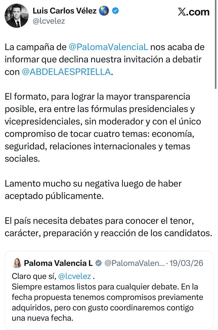 Nicolás Gómez Arenas tweet media