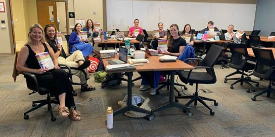 LifeLearnGrow's tweet photo. Amazing training for our complex needs students this week🫶🏼📝

Thank you @MCIU @OrtliebJulie ♥️ https://t.co/I51X6tAxWs