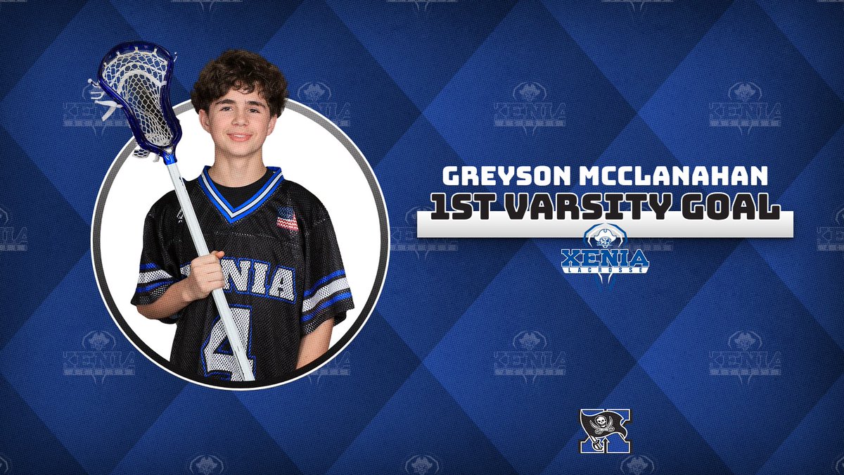 XeniaLax's tweet image. Congrats Greyson McClanahan on netting his first Varsity Goal today versus Licking Valley! Keep firing Grey! #WE&amp;gt;me