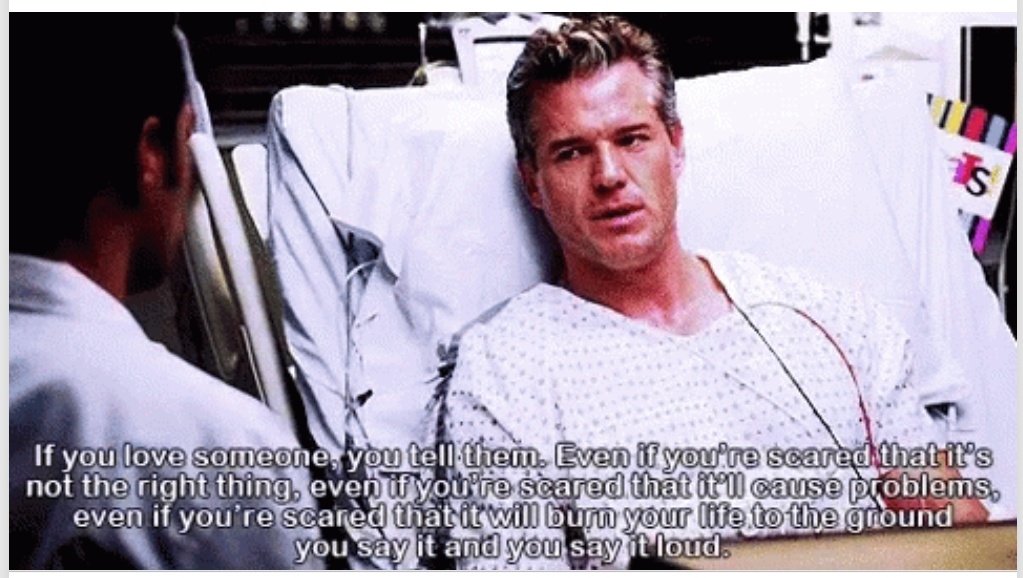 me ha gustado más el tributo de 1 minuto a Eric Dane que el episodio 💔