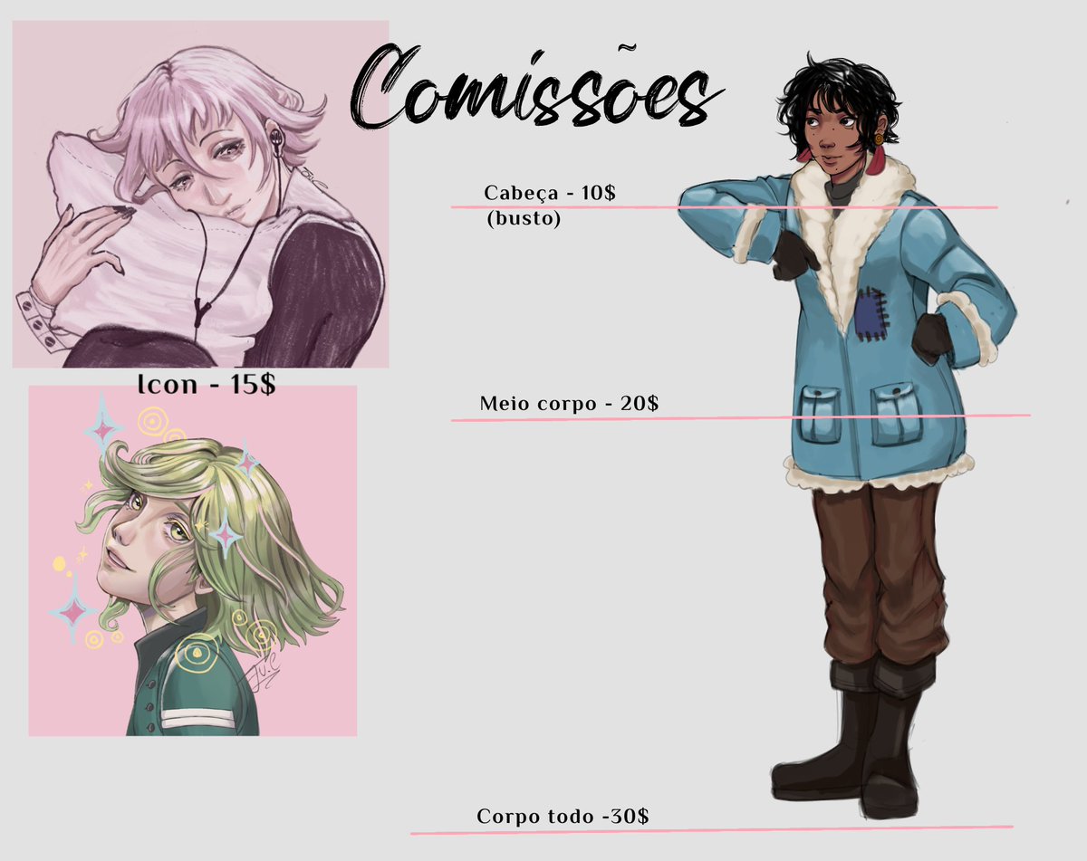 #Comissão #Comissões #digitalart 
Novamente aqui galera, na maior vibe design is my passion mas acontece!!
