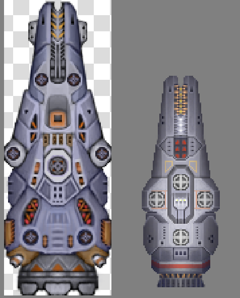 TandemCharge's tweet image. Okay, I fed my railgun frigate. Meet the Musculus-Class (DDRG) Railgun Destroyer, the result of iterative development with the Mus Rattus and its experimental role
#starsector #art #pixelart