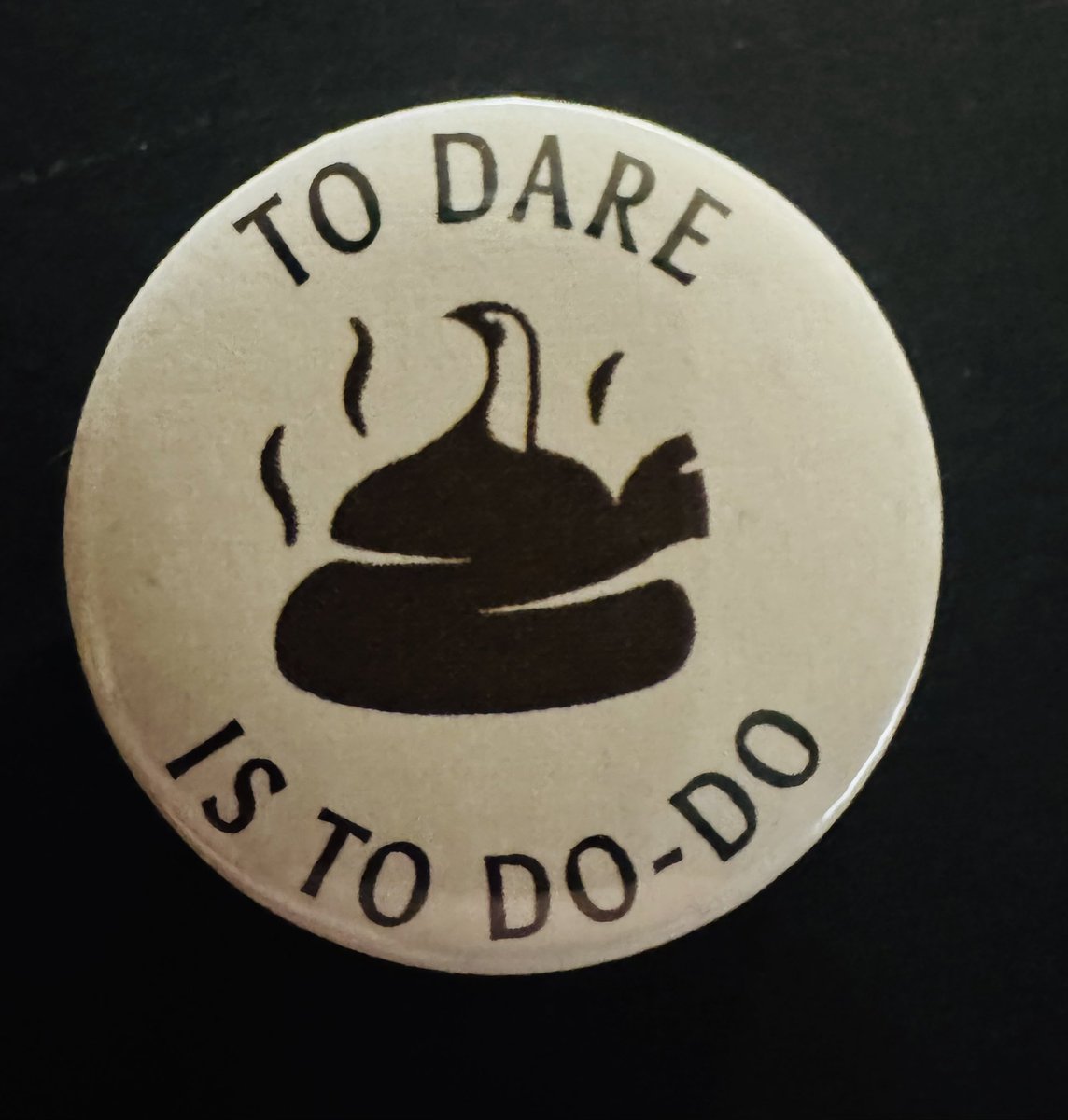 ruthbeckart's tweet photo. My new badges are available on my website - link in comments below ⬇️ 

#Spursy #ToDareIsToDoDo 💩 https://t.co/bnLlJo20Gh