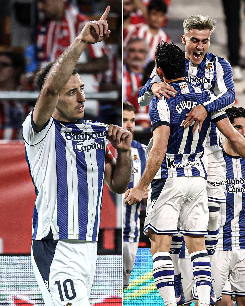 REAL SOCIEDAD BEAT ATLETI AND WIN THE COPA DEL REY 🏆