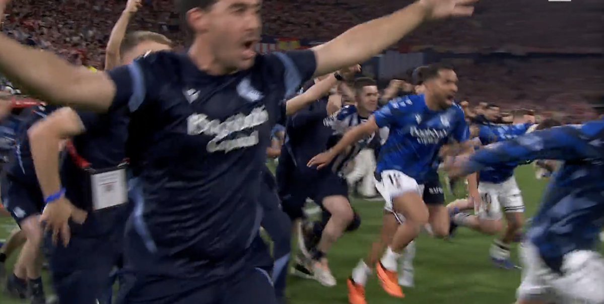 🚨💣 𝗕𝗥𝗘𝗔𝗞𝗜𝗡𝗚: A REAL SOCIEDAD É CAMPEÃ DA COPA DO REI.

Atlético de Madrid: ❌️❌️✅️✅️✅️
Real Sociedad: ✅️❌️✅️✅️✅️

KKKKKKKKKKKKKKKKKKKKKKKKKKKKKKK