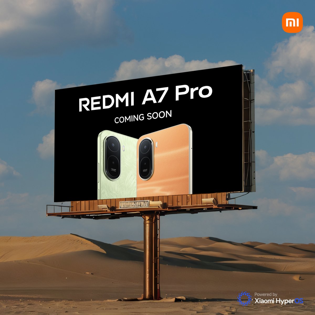 XiaomiNigeria's tweet image. A7 Pro is about to rock the town, stay with us. 😎

#REDMIA7Pro #Xiaomi #XiaomiNigeria #REDMI #REDMINigeria #Fyp #TechNigeria #ComingSoon