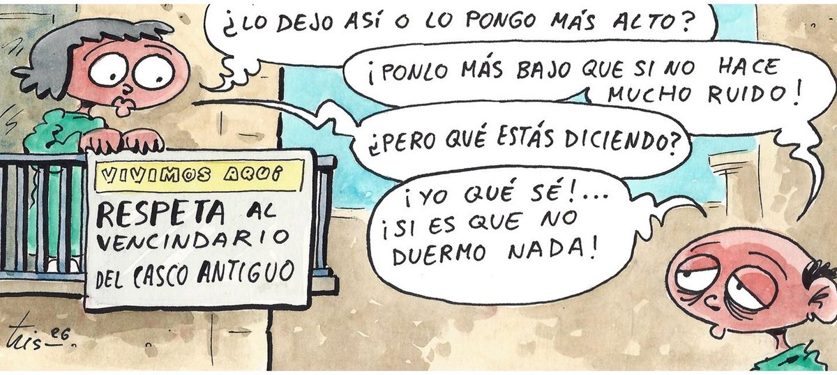 Muchísimas gracias de parte de los vecinos del Casco Antiguo de Logroño a Carlos Sacristán "Tris" de <a href="/lariojacom/">lariojacom</a> por plasmar nuestros desvelos. 🫂