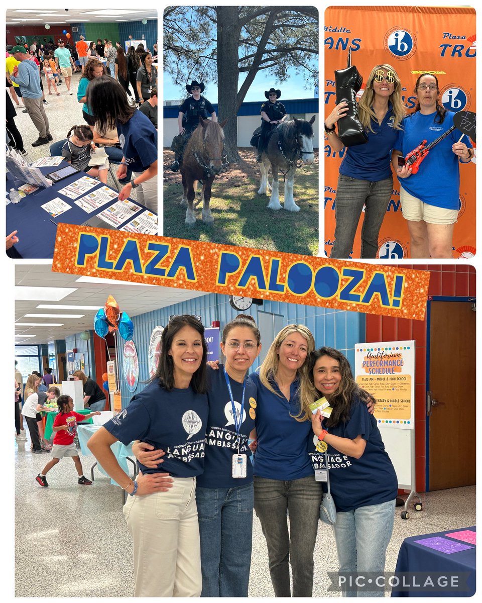 VBFACE1's tweet image. @VBFACE1 partnered with @plazamiddle to bring a successful Plaza Palooza event to families today! Our Language Ambassadors were so gracious to volunteer for the event too! #CommunityEngagement @vbschools