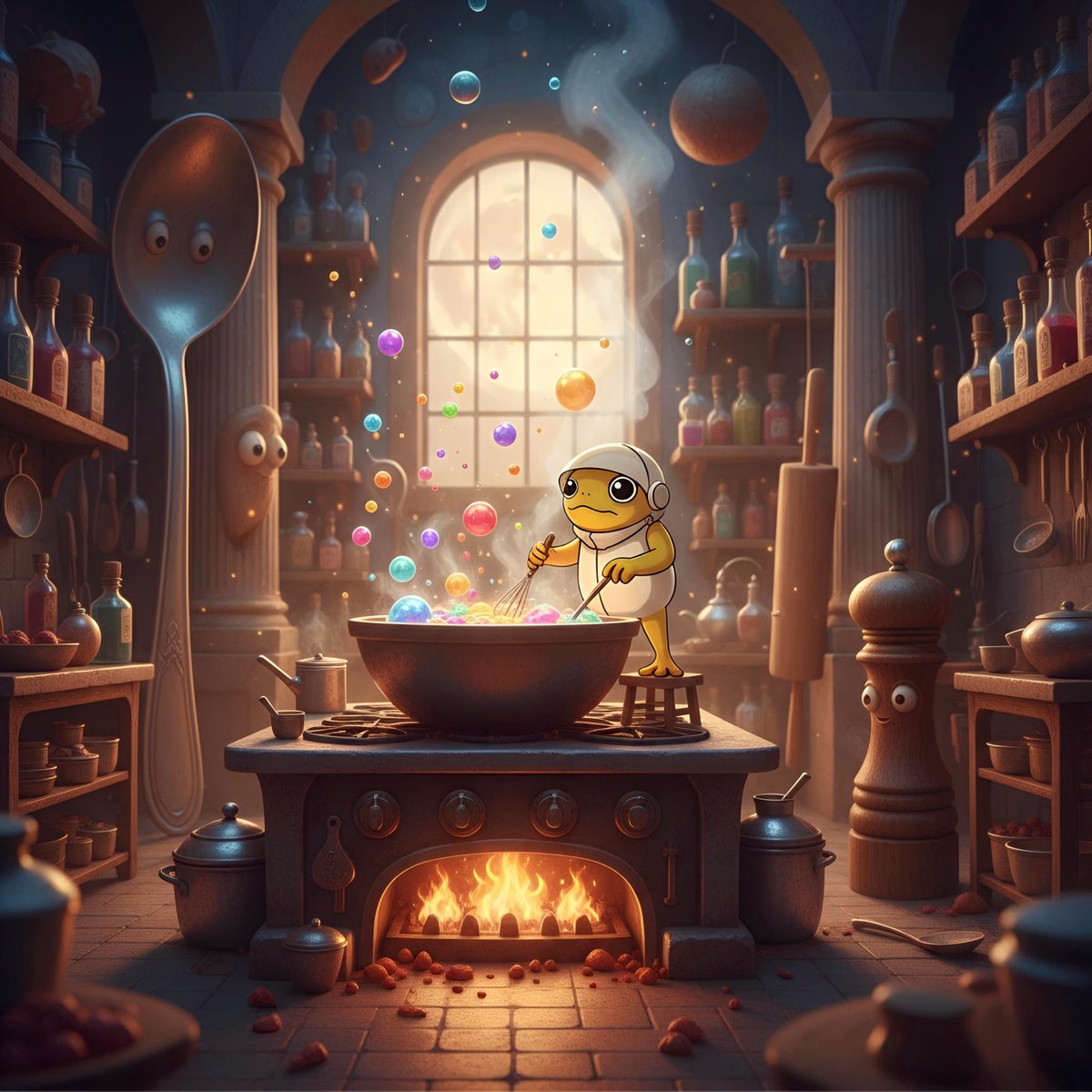 TurboToadToken's tweet photo. Something magical is always simmering.
Every ingredient matters when you're building a masterpiece from the ground up 🐸✨ $TURBO https://t.co/bQi5VHbNAz