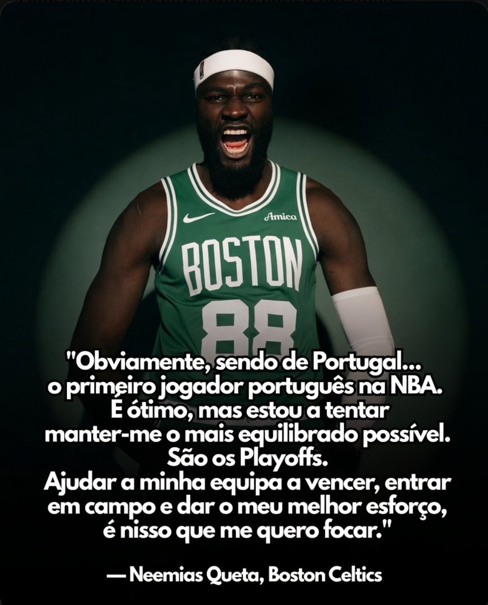 Neemias Queta, o orgulho de Portugal no Basquetebol Mundial 🏀 🇵🇹

#NeeMIP #NBAPortugal