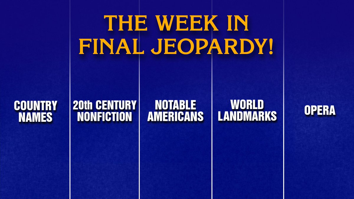 Jeopardy! tweet media